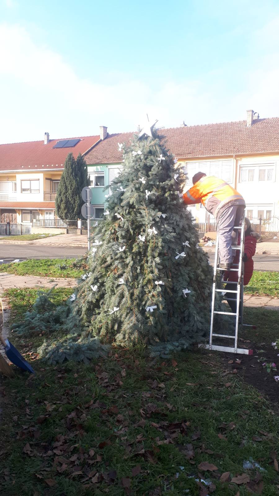 20241126 Gűla díszítése Radnóti CBA3