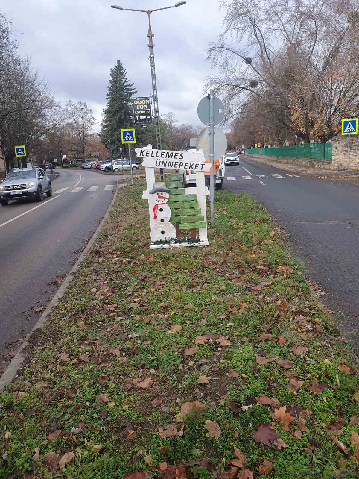 KaKarácsonyi dísz kihelyezés Deákvár